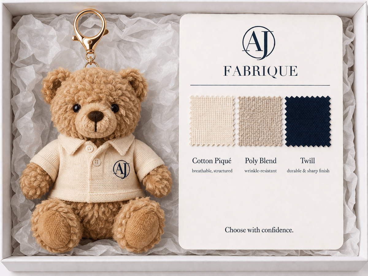 AJ Fabrique sample kit, packed and ready to ship